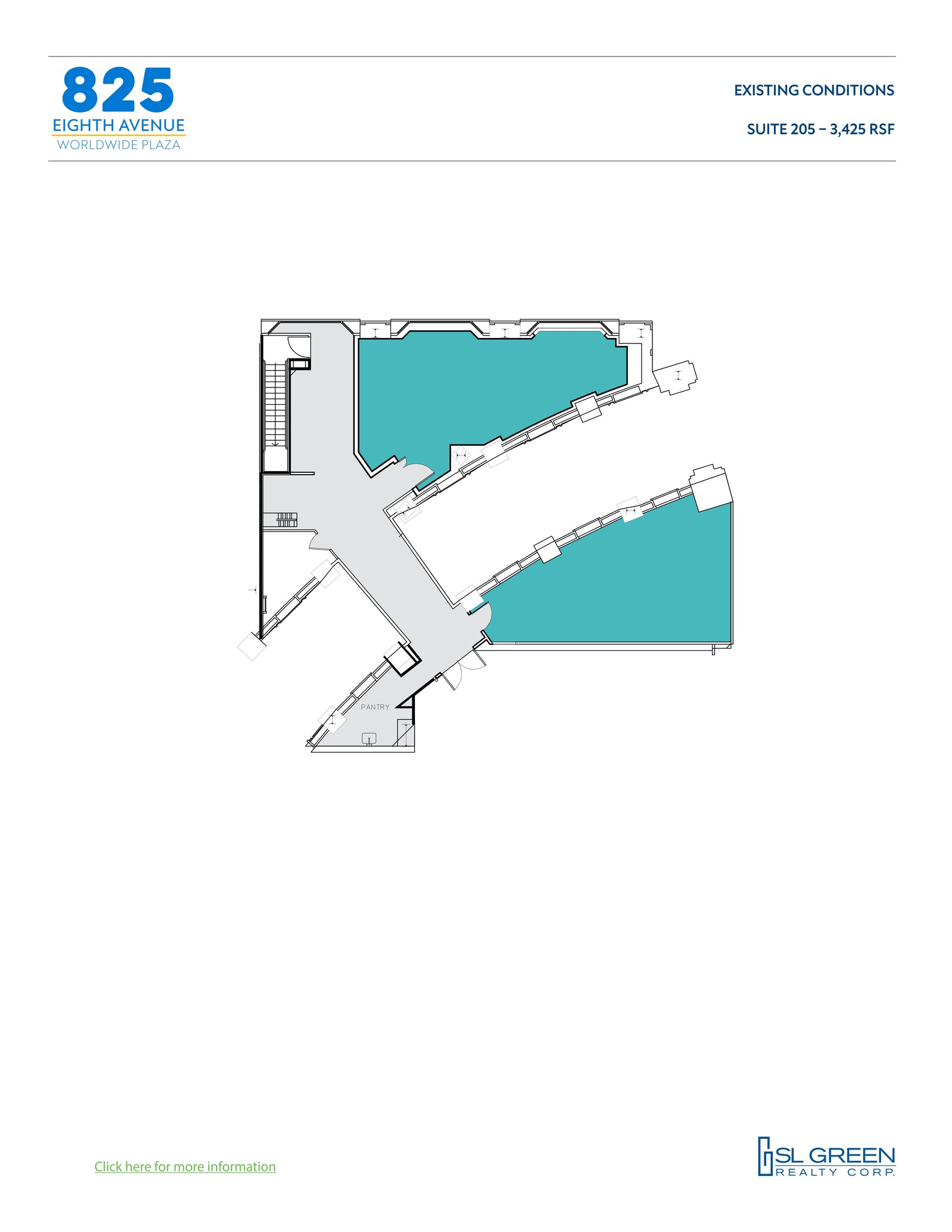 825 Eighth Ave, New York, NY for rent Site Plan- Image 1 of 1