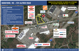 More details for 574 Alfred St, Biddeford, ME - Land for Rent