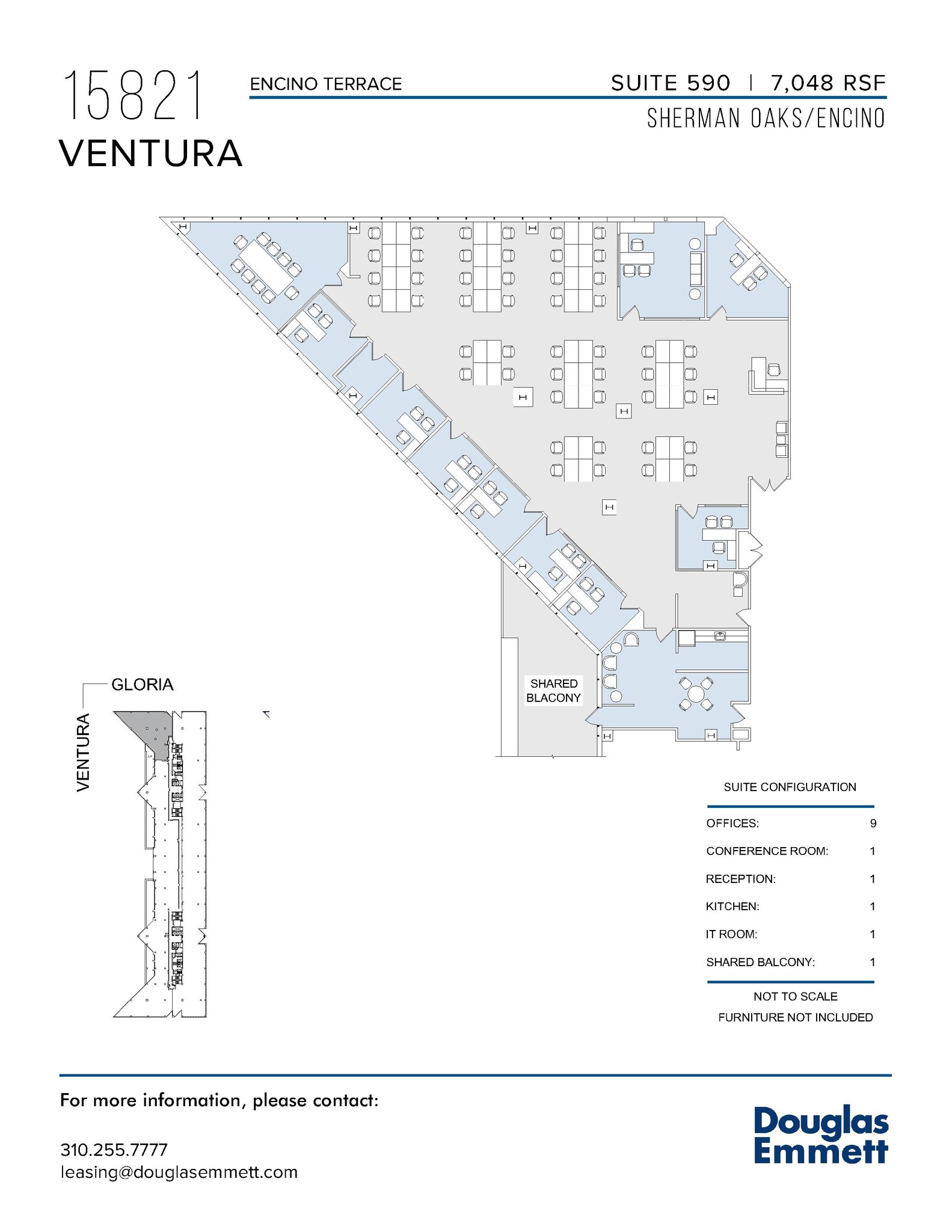 15821 Ventura Blvd, Encino, CA to rent Floor Plan- Image 1 of 1