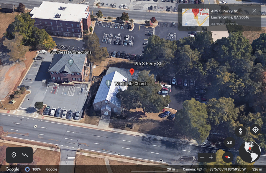 495 Perry St, Lawrenceville, GA for rent - Aerial - Image 1 of 15