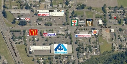 5892 Main St, Springfield, OR - AERIAL  map view