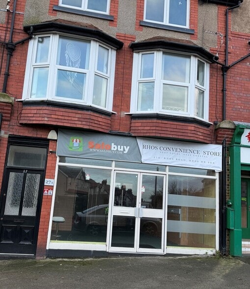 27A Rhos Rd, Colwyn Bay to rent - Building Photo - Image 2 of 2