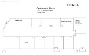 101 E Redlands Blvd, Redlands, CA for rent Floor Plan- Image 1 of 1