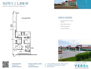 2550-2586 W Fabyan Pky, Batavia, IL for rent Floor Plan- Image 1 of 1