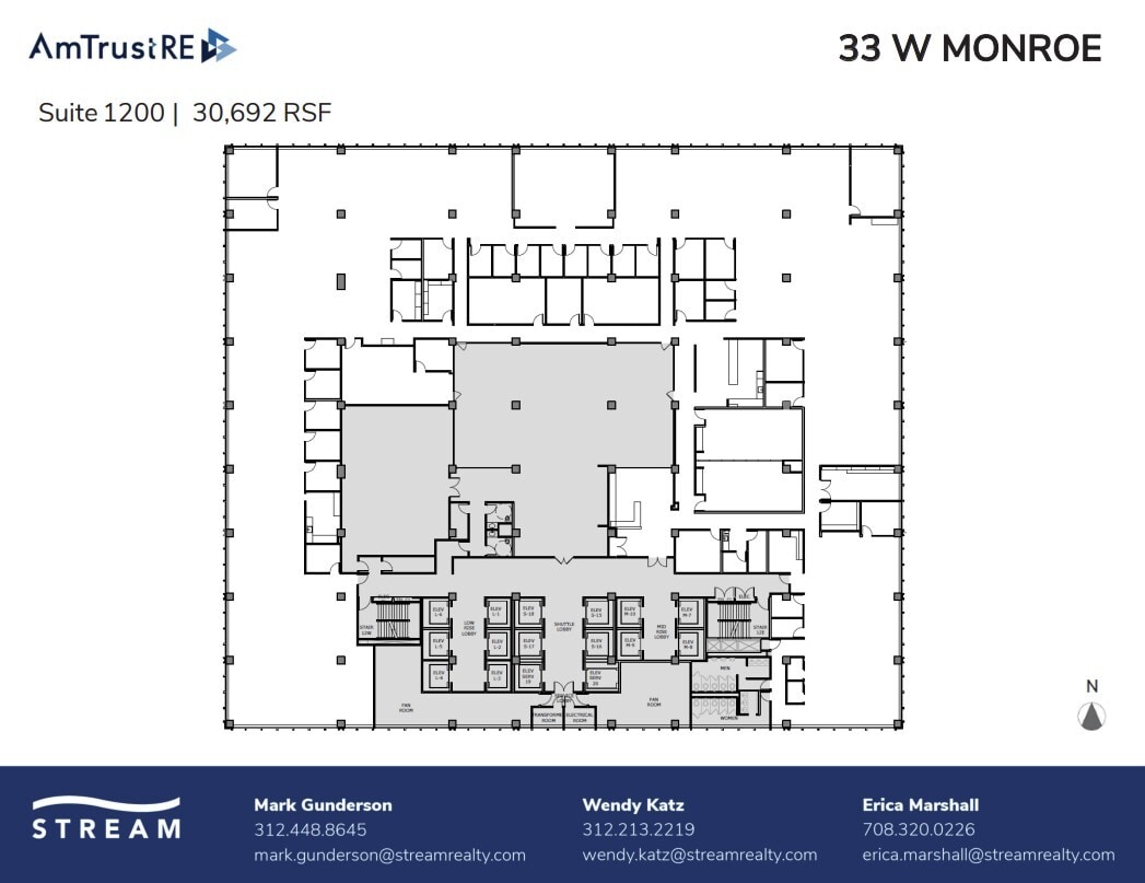 33 W Monroe St, Chicago, IL to rent Floor Plan- Image 1 of 1