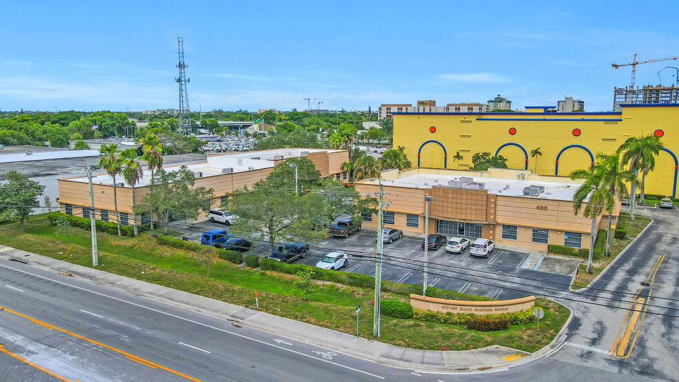 470 S Andrews Ave, Pompano Beach, FL for rent - Aerial - Image 3 of 7