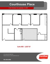 12 SE 7th St, Fort Lauderdale, FL for rent Floor Plan- Image 1 of 1