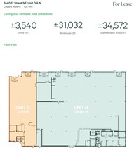 3440 12th St NE, Calgary, AB for rent Floor Plan- Image 1 of 1