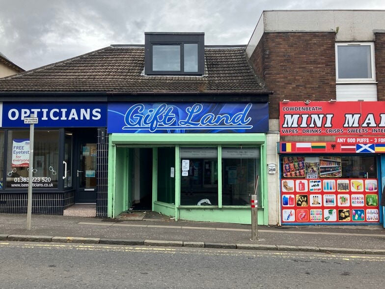 258-268 High St, Cowdenbeath to rent - Building Photo - Image 1 of 3