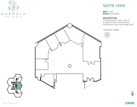 402 W Broadway, San Diego, CA for rent Floor Plan- Image 1 of 1