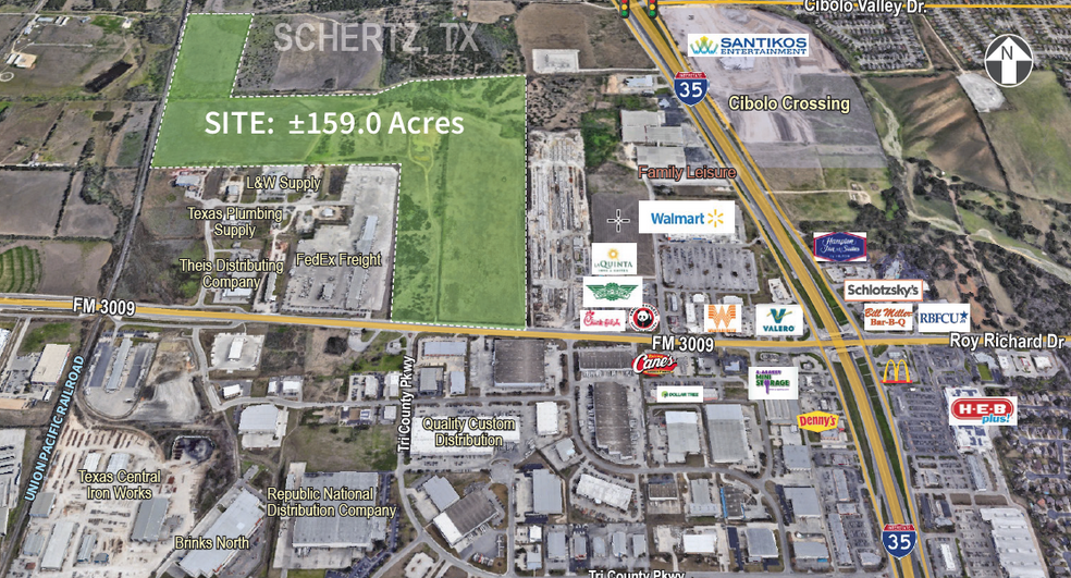 FM 3009 & IH-35, Schertz, TX for sale - Building Photo - Image 1 of 1