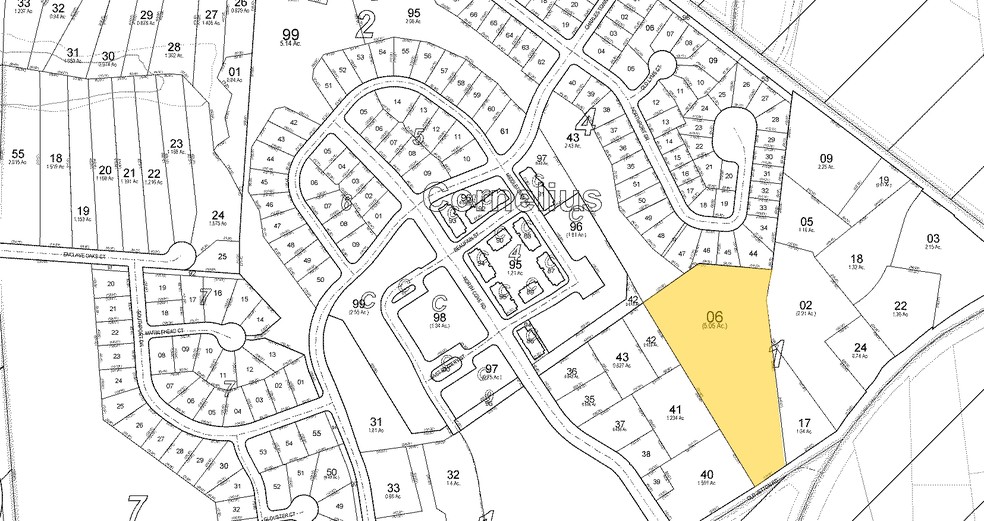 19475 Old Jetton Rd, Cornelius, NC for rent - Plat Map - Image 2 of 5