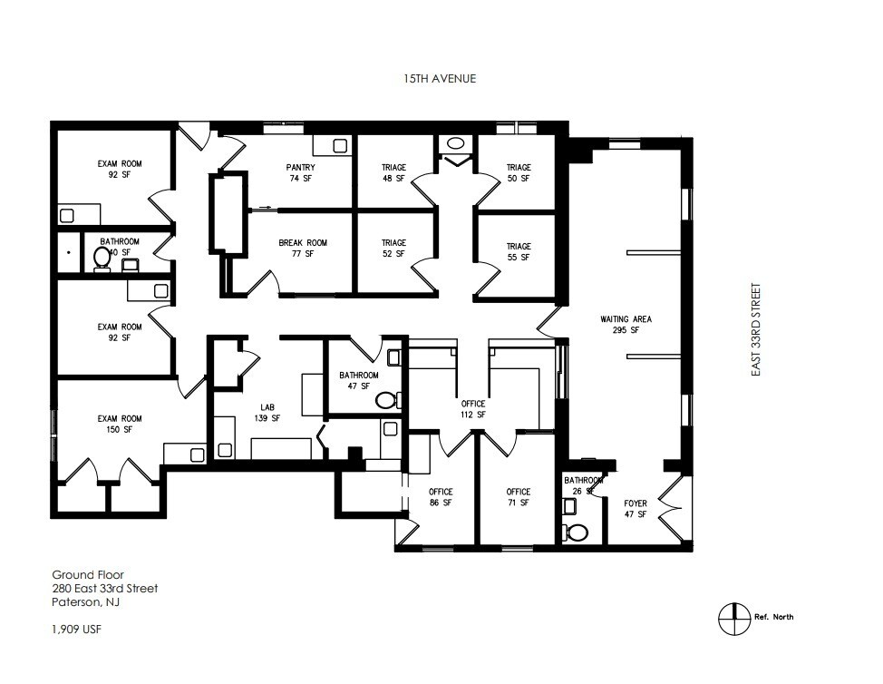 280 E 33rd St, Paterson, NJ to rent Floor Plan- Image 1 of 1