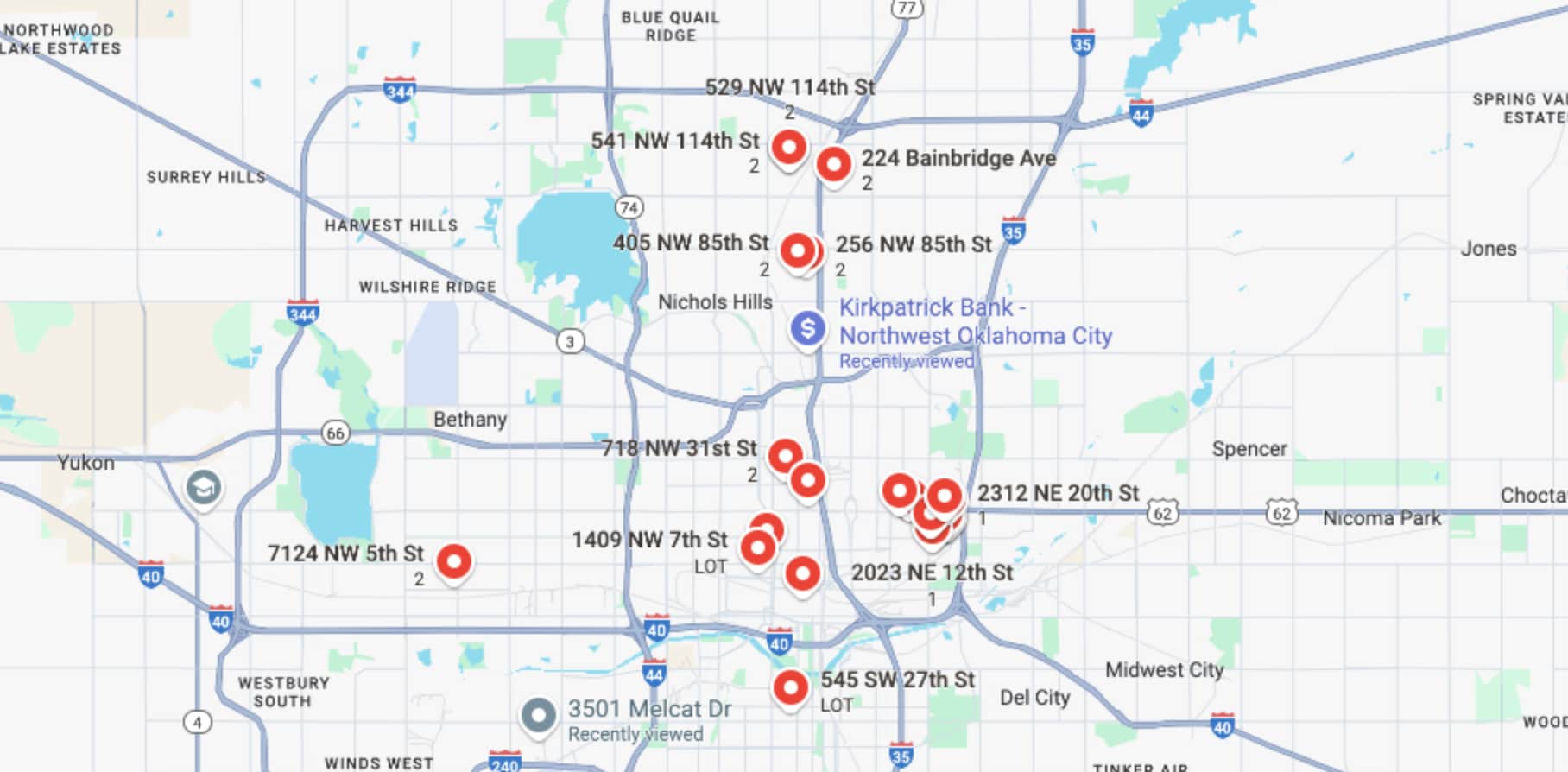 Oklahoma City Housing Authority Package portfolio of 23 properties for sale on LoopNet.co.uk Building Photo- Image 1 of 24
