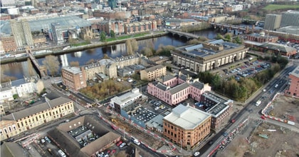39 South Portland St, Glasgow, GLG - Aerial  map view