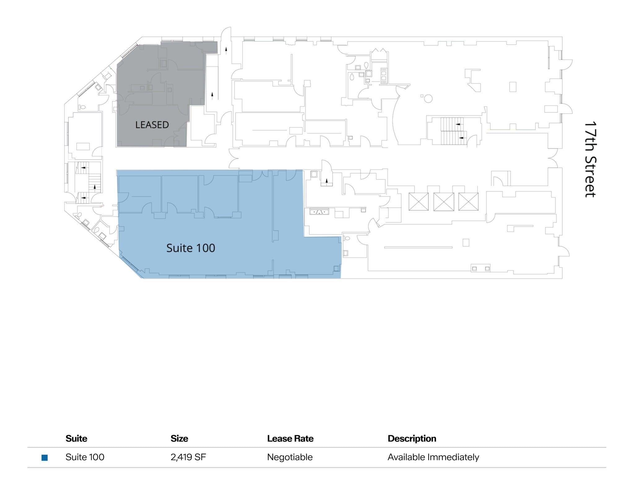 910 17th St NW, Washington, DC to rent Floor Plan- Image 1 of 1