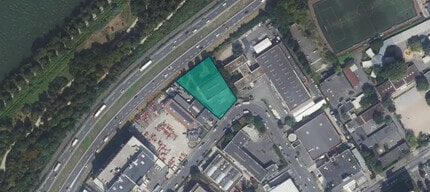 Colombes, HDS - Aerial map view