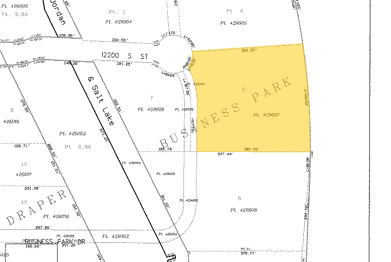 12227 S Business Park Dr, Draper, UT for rent - Plat Map - Image 2 of 12