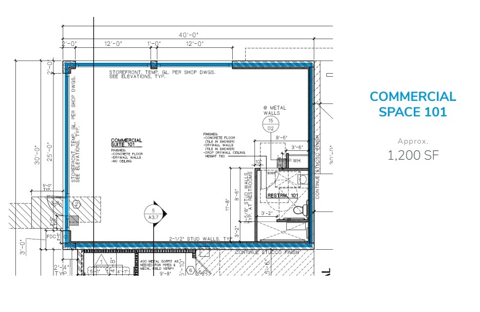 1602 S Coast Hwy, Oceanside, CA 92054 - Unit 101 -  - Floor Plan - Image 1 of 1