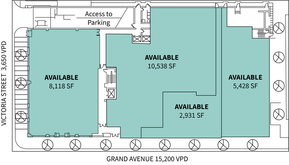 870 Grand Ave, Saint Paul, MN for rent - Floor Plan - Image 2 of 2