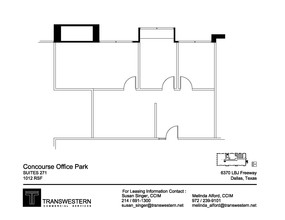 6350 LBJ Fwy, Dallas, TX for rent Floor Plan- Image 1 of 1