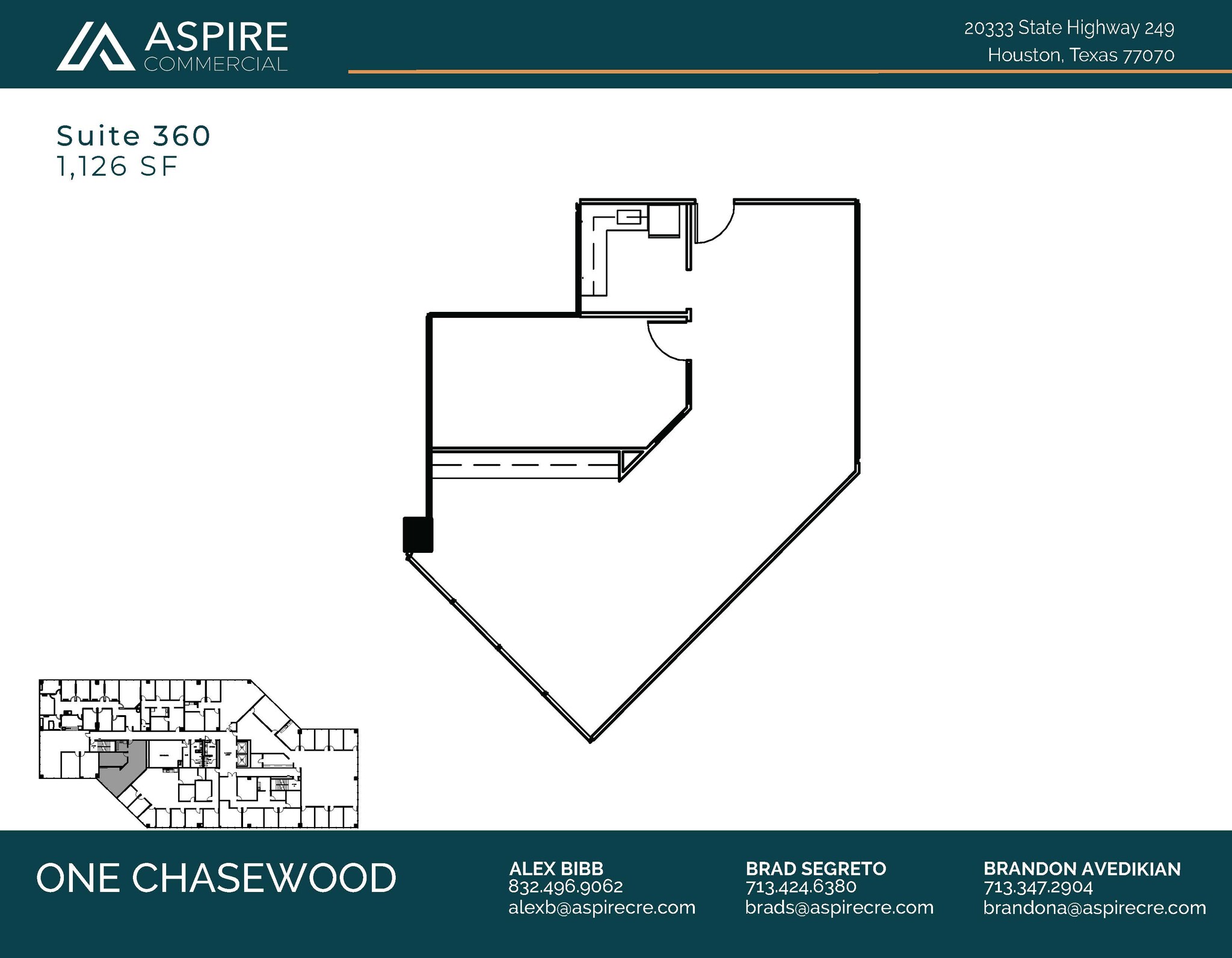 20333 State Highway 249, Houston, TX for rent Floor Plan- Image 1 of 2