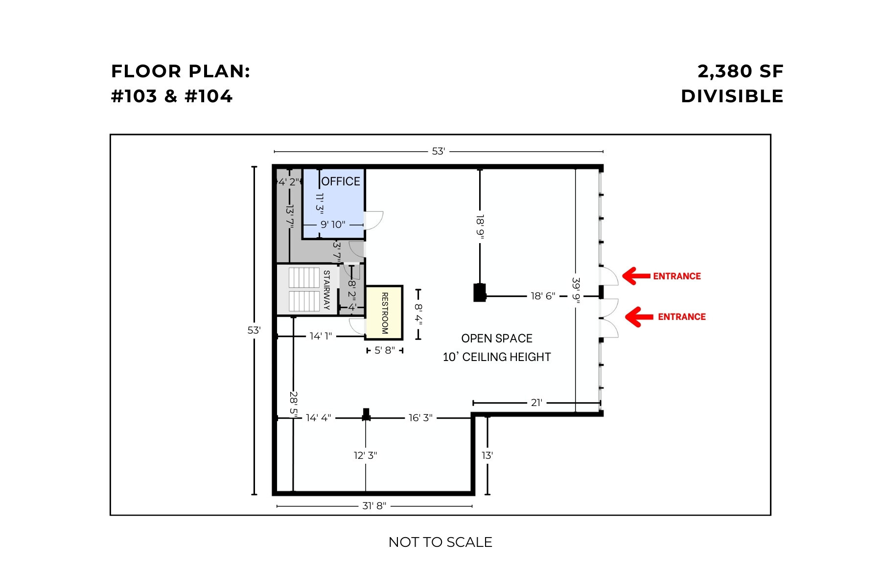 430 Main Ave, Norwalk, CT for rent Floor Plan- Image 1 of 3