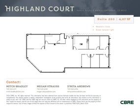 9000 E Nichols Ave, Centennial, CO for rent Floor Plan- Image 1 of 1