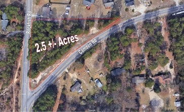 Rockfish Rd, Raeford, NC - AERIAL  map view
