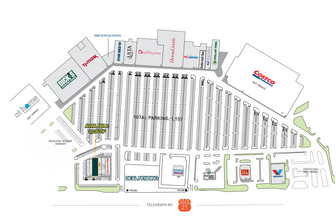 2105-2385 S Telegraph Rd, Bloomfield Hills, MI for rent Site Plan- Image 1 of 1