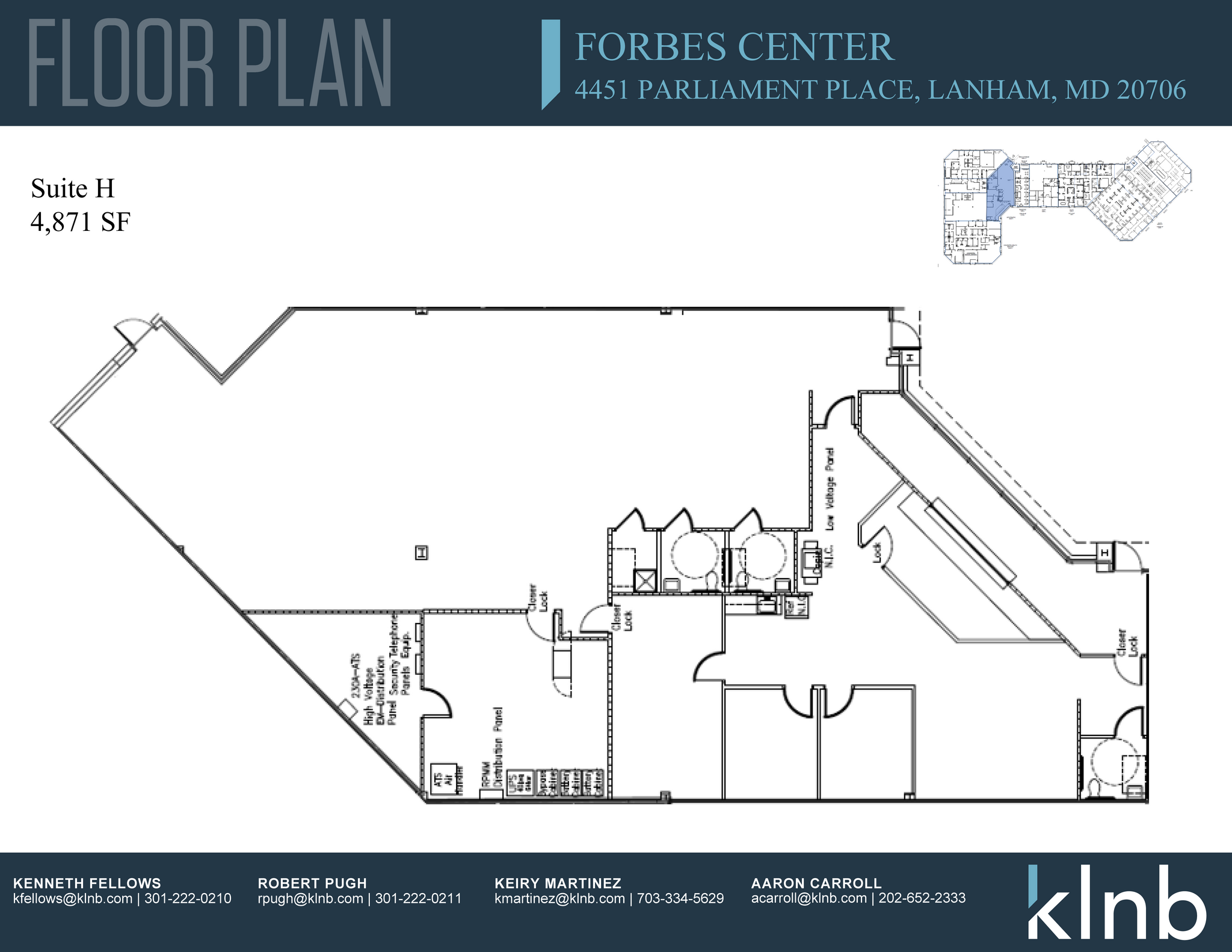 4451 Parliament Pl, Lanham, MD for rent Floor Plan- Image 1 of 1