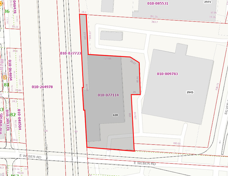 620 E Weber Rd, Columbus, OH for sale - Plat Map - Image 2 of 18