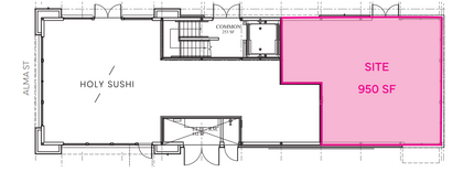 3441 Alma St, Palo Alto, CA for rent Floor Plan- Image 2 of 2