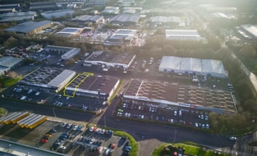 4 Stafford Park, Telford to rent Aerial- Image 2 of 4