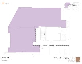 1350 Euclid Ave, Cleveland, OH to rent Site Plan- Image 1 of 1