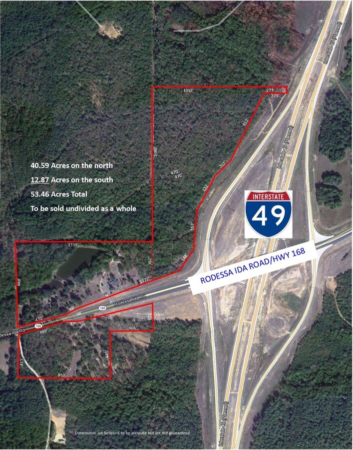 7526 Rodessa Ida Rd, Ida 71044 Land for Sale UK