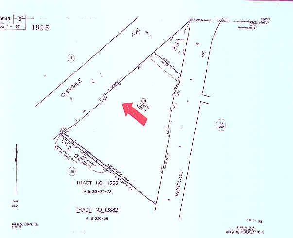 1010 N Glendale Ave, Glendale, CA for sale - Plat Map - Image 1 of 1