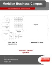 3360 Enterprise Ave, Weston, FL to rent Floor Plan- Image 2 of 2