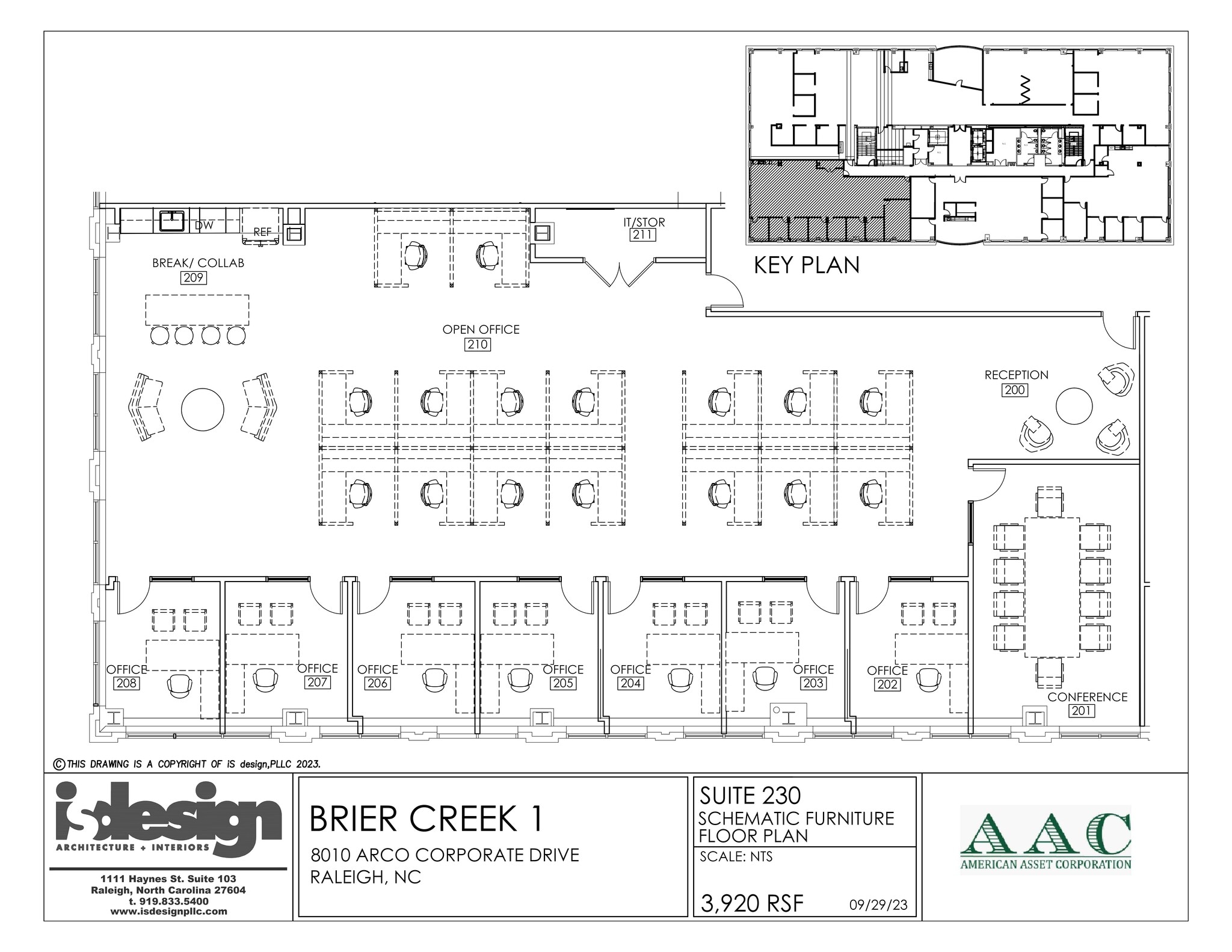 8020 Arco Corporate Dr, Raleigh, NC to rent Site Plan- Image 1 of 2