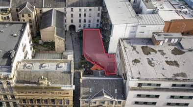 Virginia St, Glasgow, GLG - AERIAL map view