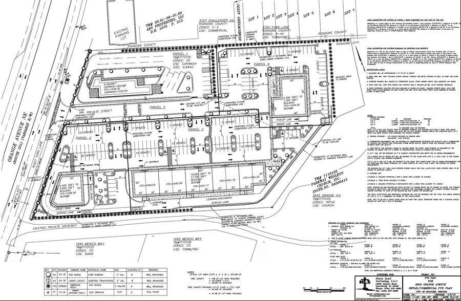 3659 Orange Ave NE, Roanoke, VA for sale - Site Plan - Image 3 of 3