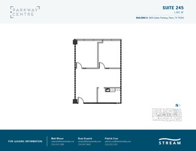 2805 Dallas Pkwy, Plano, TX for rent Floor Plan- Image 1 of 1