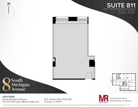 8 S Michigan Ave, Chicago, IL to rent Floor Plan- Image 1 of 3