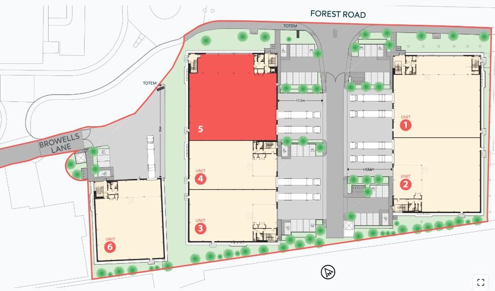 Forest Road, Feltham to rent - Site Plan - Image 3 of 3