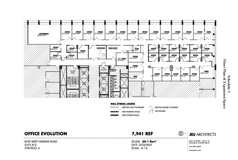 8745 W Higgins Rd, Chicago, IL to rent Floor Plan- Image 1 of 1