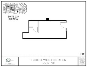 12000 Westheimer Rd, Houston, TX for rent Site Plan- Image 1 of 1