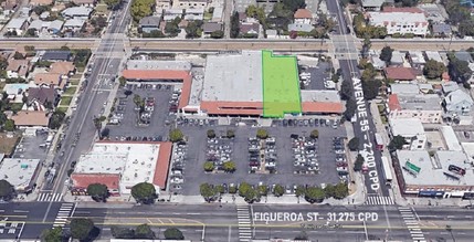 5461-5485 N Figueroa St, Los Angeles, CA for rent Aerial- Image 1 of 2