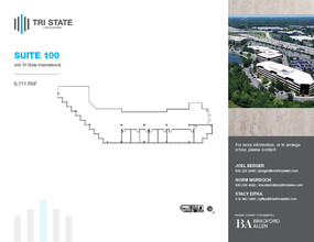 300 Tri State International, Lincolnshire, IL for rent Floor Plan- Image 1 of 1