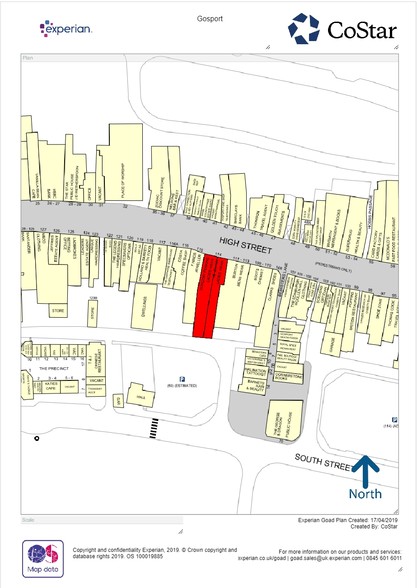 114 High St, Gosport for rent - Goad Map - Image 2 of 2