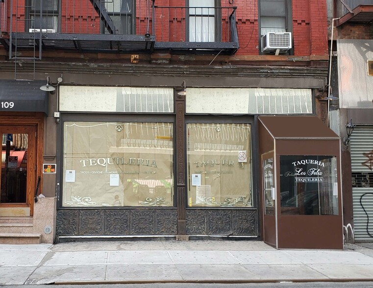 109 Ludlow St, New York, NY for sale - Building Photo - Image 1 of 1